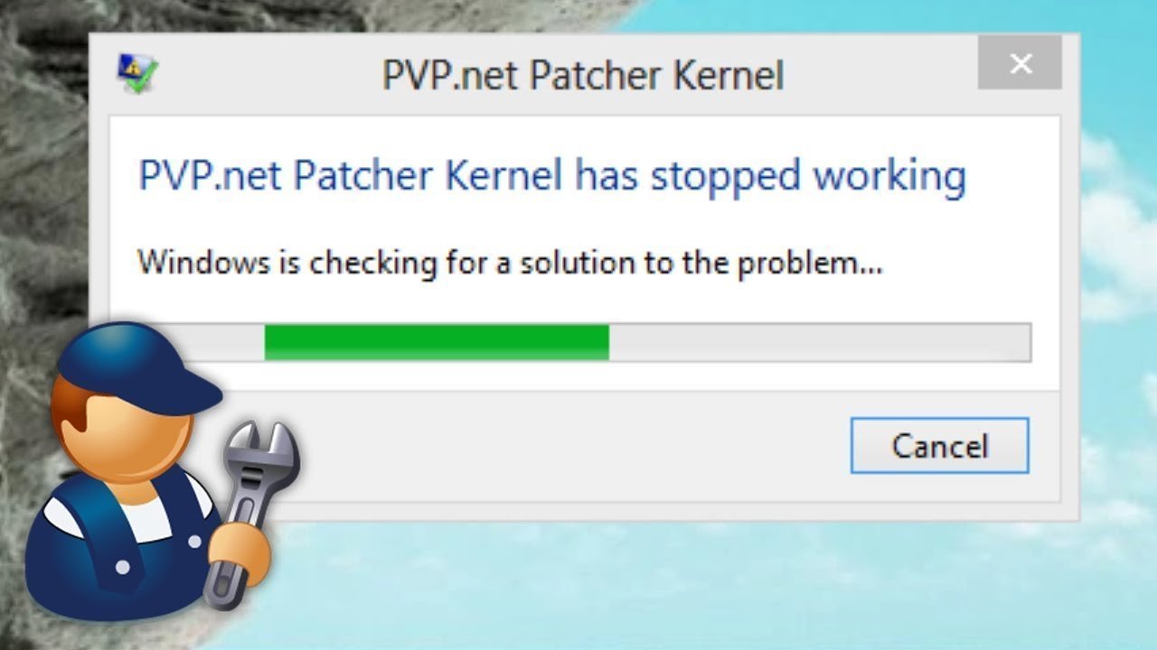 Pvp.Net Patcher Kernel Has Stopped Working