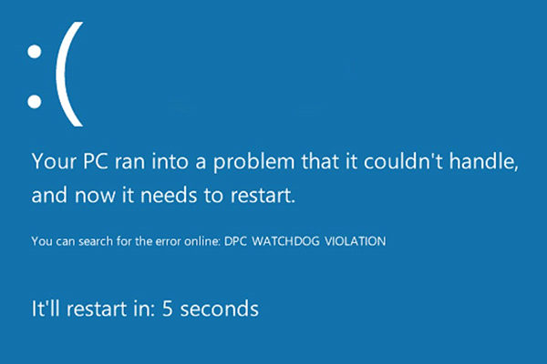 Fixed: DPC Watchdog Violation Error