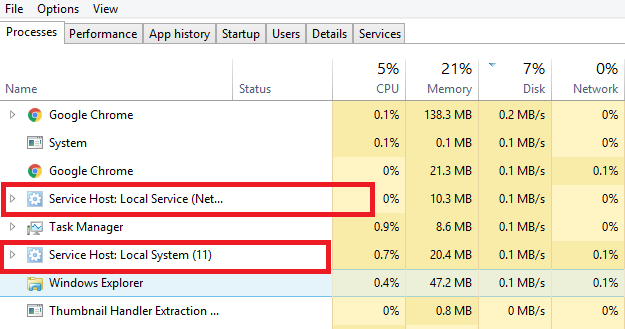 Fixing Service Host Superfetch