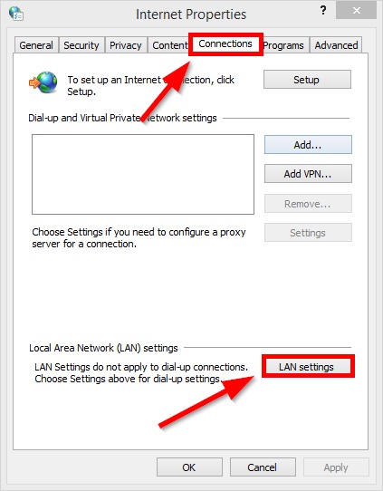 How To Fix the ERR TUNNEL CONNECTION FAILED Error step 3