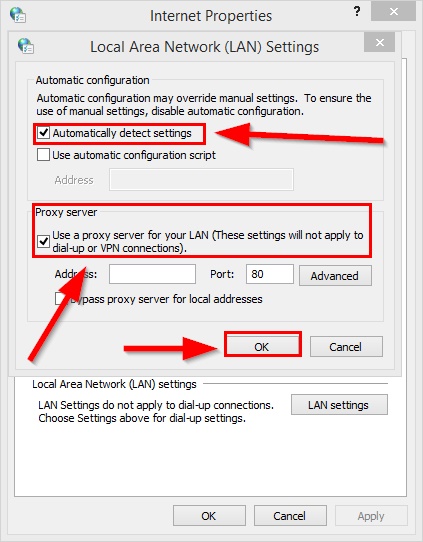 How To Fix the ERR TUNNEL CONNECTION FAILED Error step 4