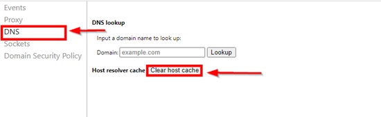 How to Fix ERR NAME NOT RESOLVED Error step 3