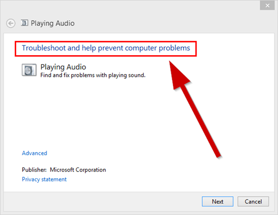 How to Solve the Audio Services Is Not Running Error Step 7