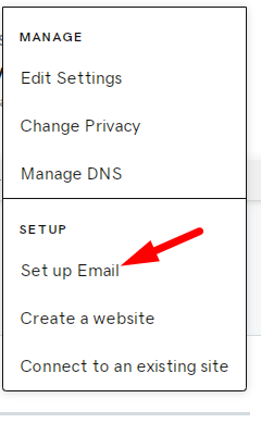 how to create godaddy webmail login step 2