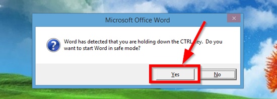 how to fix microsoft word is not responding step 11