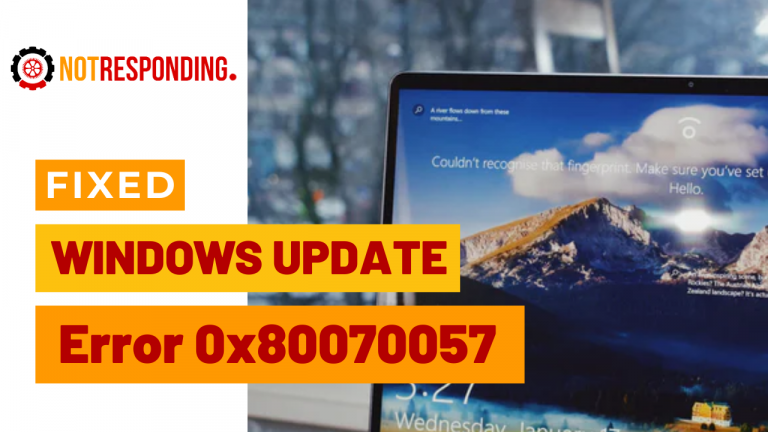 Windows Update Error 0x80070057 1
