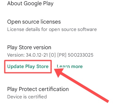 How to fix Google Play Error df dferh 01 step 13