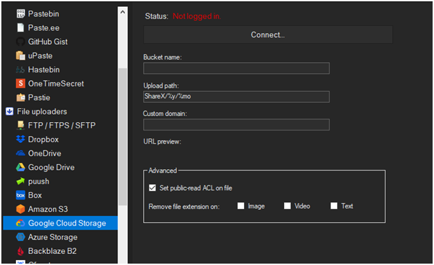 how to fix ShareX Authentication Error step 4