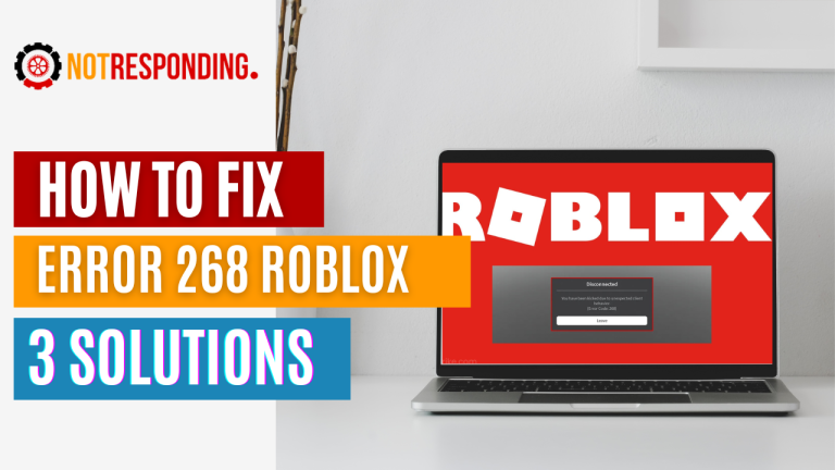 how to fix error 268 roblox