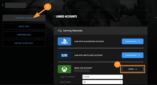 how to fix error connecting to the activision account step 4