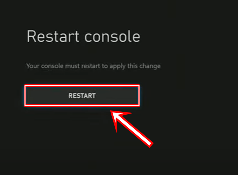 how to fix the xbox error code 0x80190190 step 5