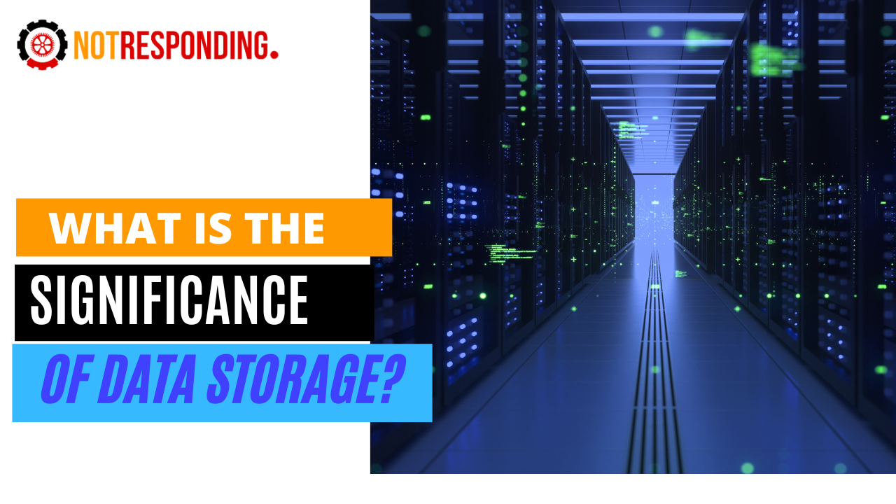 what is the significance of data storage